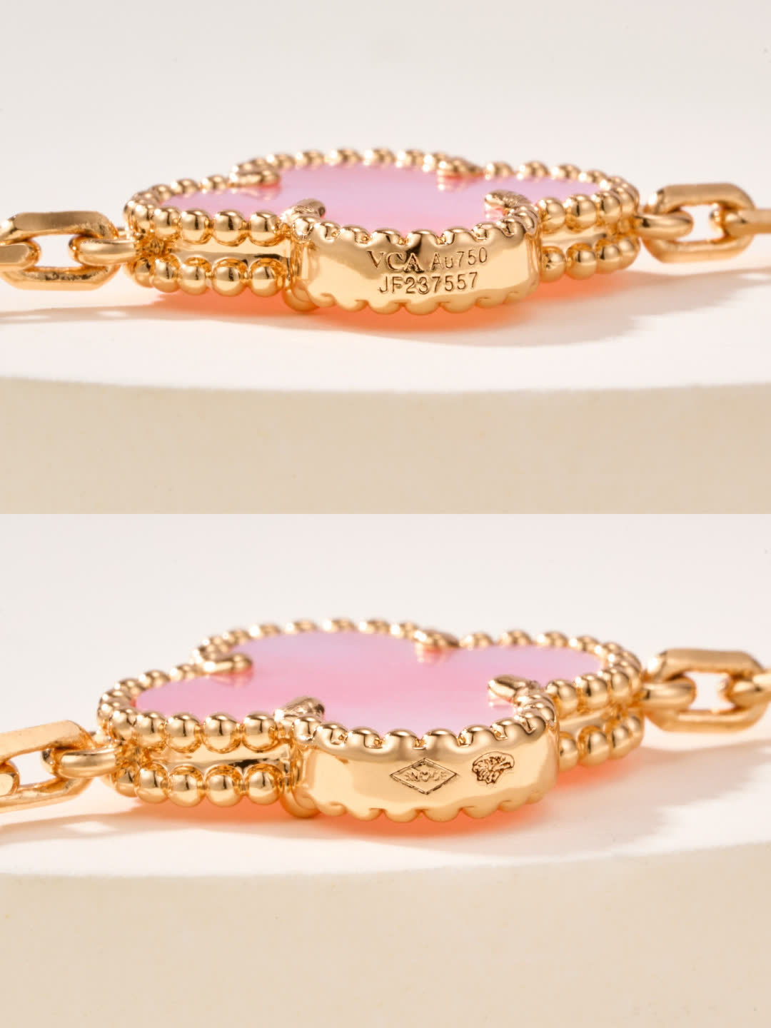 Van Cleef & Arpels Alhambra Pink Gold Bracelet